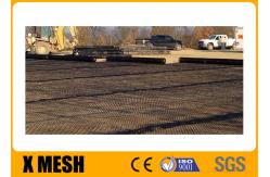China 4x50m Plastic Mesh Netting Airport Runways PP Geogrid supplier