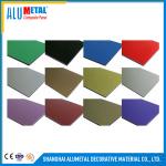 Alumetal ACP PVDF Aluminium Composite Panel Anti Static Fireproof for sale