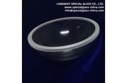 China Custom High Clarity Optical Glass Dome Lens For Suveillance System supplier