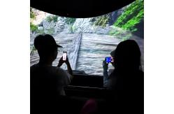 China Customization Immersive Viewing 7d Interactive Track Cinema Projection System supplier