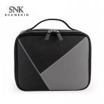 Wholesale Custom Waterproof PU Women Cosmetic Bag with Double Zipper for sale