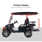Street Legal 48V 150 AHLithium Battery Solar 4Seaters Off Road Electric S Golf Cart Buggy dot windshield for sale