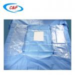 Customized Disposable Laparoscopy Drapes Fenestrated Surgical Drape for sale