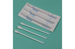 China Plastic Handle Pre-Wet Qtips Medical Cotton Bud Swab Applicator With Alcohol supplier