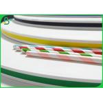 60gsm 120gsm Biodegradable FDA Approved Straw Paper For Colorful Straw for sale