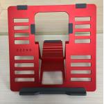 Red SGS 4mm Lightweight Portable Metal Laptop Stand Ipad Reading Stand