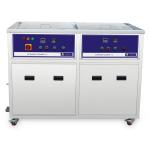 Power Heater Dual Tanks Industrial Ultrasonic Cleaner Drying , ultrasonic cleaning equipment for sale