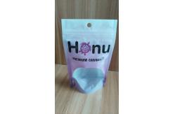 China Custom Bottom Gusset Aluminum Foil Laminated Mylar k Bags with Clear Window supplier