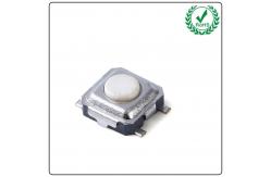China White Button 4 Pins SMD Tactile Switch 3x3 1.5-2.0mm Height supplier