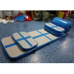 Portable Inflatable Air Track , Customized Air Tumble Track For Home