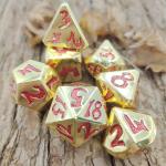 Luxury Polyhedral Dice Set Of D4, D6, D8, D10, D12, D20 And D% For RPG Card Games for sale