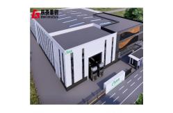 China Custom Prefabricated Industrial Building Steel Frame Workshop Buildings Waterproof supplier