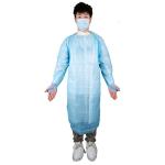 Factory Price Medical Use CPE Protective Gown With Thumb-Loop Cuffs For Hospital for sale