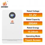 51.2V 200Ah 10.24kwh Solar Home Energy Storage Battery System With Long-Cycle Life for sale