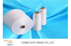 China Paper Cone Dye Tube Spun Polyester Yarn High Strength Anti Pilling supplier