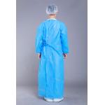 45g SMMS AAMI LEVEL 2 Disposable Blue Isolation Gowns for sale