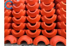 China Tee UHMWPE HDPE Pipe Floater Hose Sand Extraction Floating Pipeline Dredge supplier