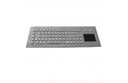 China IP67 dynamic waterproof stainless steel industrial keyboard with sealed tough touchpad supplier