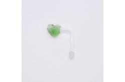 China Drinking Curved Inhale Bent Mushroom Head Hookah Pipe supplier