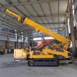 Diesel Engine 8 Ton 5 Ton Spider Crane 17.8m Mobile Tracked Spider Crane for sale