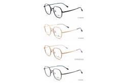China Good Quality Popular IP Plating Eyewear Optical Titanium Frame supplier