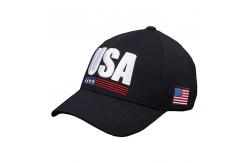 China Customize Flag Six Panels 60cm Embroidered Baseball Caps supplier