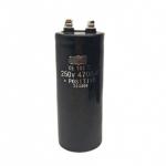 High quality big capacitor Screw Terminal Aluminium Electrolytic Capacitor 250V 4700UF for sale