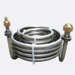 Aquarium Evaporator Titanium Tube 6000KW Coil Heat Exchanger for sale