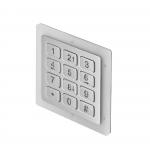 12 Keys Metal Keypad compact format IP67 dynamic ISO9001-2015 Certification
