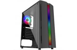 China Lighting Gaming Rgb Light CPU Cabinet PC Chassis Case 320 ATX/MATX Motherboard supplier