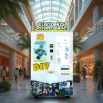 CYJ-D01 Phone Case Printer Vending Machine With Customization Services Certification for sale
