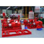 Fresh Water/Sea Water UL FM Diesel Fire Pump Standby Power 29kw-772kw for Fire Protection 3500GPM for sale