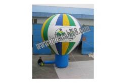 China Event use inflatable pig ground balloon custom animal giant air balloon supplier