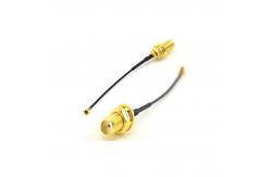 China 6 Inch WiFi U.FL To SMA Female Pigtail Antenna Cable supplier