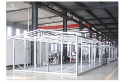 China Light Steel Structure Prefab Glamping House Easy To Install supplier