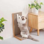OEM L Shape Cat Scratcher Detachable Vertical Cardboard Cat Scratcher for sale