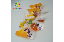 China Clear drink spouted pouches , plastic liquid stand up pouch with spout top supplier