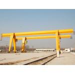 Double Beam U Model Electric Gantry Crane Rail Mounted for sale