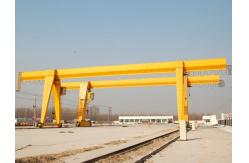 China Double Beam U Model Electric Gantry Crane Rail Mounted supplier