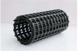 China High Tensile Strength Polypropylene Biaxial Geogrid 40KN For Road Construction supplier