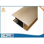Alloy 6063 Custom Aluminum Extrusion Profiles High Precision Brushed for sale