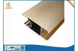 China Alloy 6063 Custom Aluminum Extrusion Profiles High Precision Brushed supplier