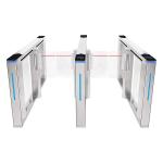 High Speed Access Control Barrier Gate Facial Recognition Swing Double Barrier Gate for sale