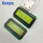 STN Yellow Green Monochrome LCD Display Module Screen 20x4 Character LCM 16pin