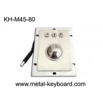 Waterproof Kiosk Trackball Pointing Device with 45MM Stainless Steel Trackball for sale