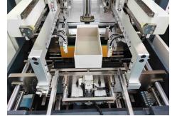 China Rigid Shoe Box Making Machine 12mm 100mm Positioning For Wrapping Box supplier