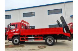 China Dongfeng Quality New 4x2 Flatbed Tow Truck Cargo Flat Bed Dump Truck supplier