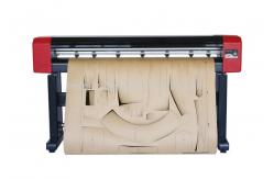 China China Industrial Large Format Garment Printing Cutting Vertical Inkjet Cutting Plotter supplier