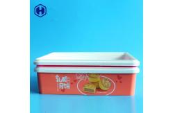 China Square Stackable IML Box Plastic PP Container Soft Moon Cake Packaging supplier
