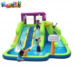 Water - Proof Kids EN15649 Outdoor Inflatable Water Slides for sale